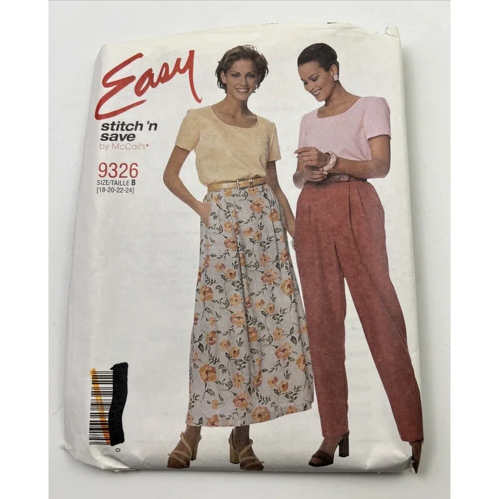 Lot of 6 Sewing Patterns Womens Mixed Lot Simplicity/McCalls/Easy/Style